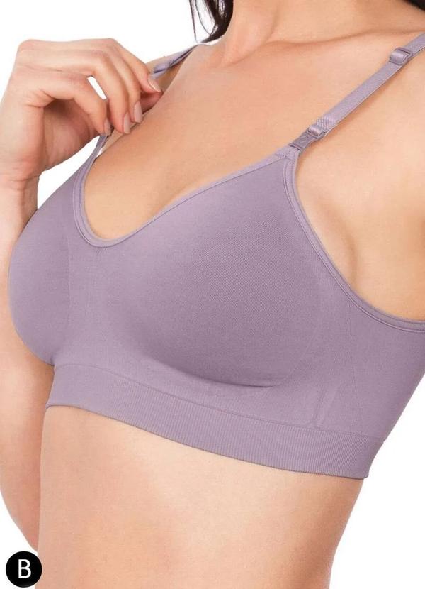 Plié - Sutiã Sustentação Plie 50148 Taça B 52-Lilac