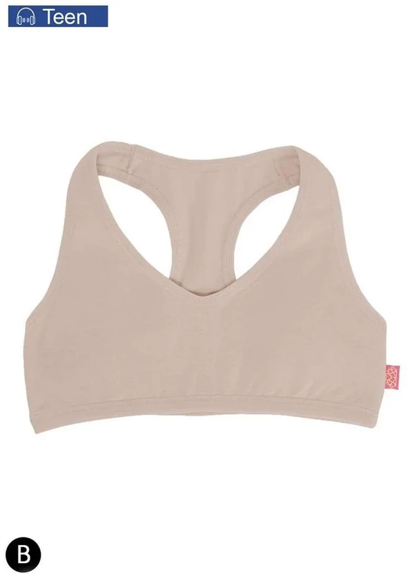 Sanny - Top Nadador sem Aro com Bojo Sanny 136360 Taça B 4k-Chocolate 2