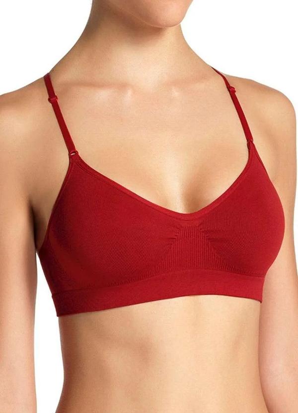 Lupo - Top Nadador sem Aro e sem Bojo Loba 41250-001 5730-Vermelho