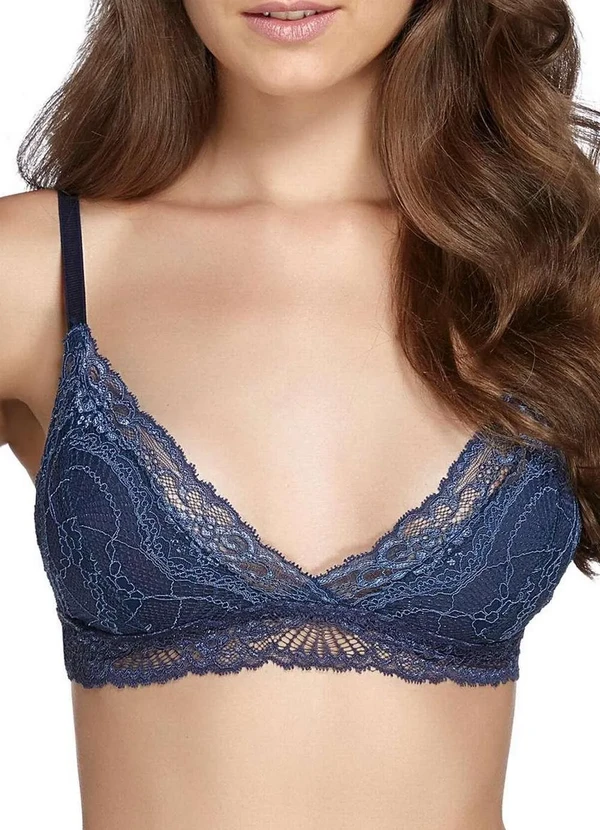 Valisere - Top Rendado sem Aro e sem Bojo Valisere 24144 507-Sunkisses