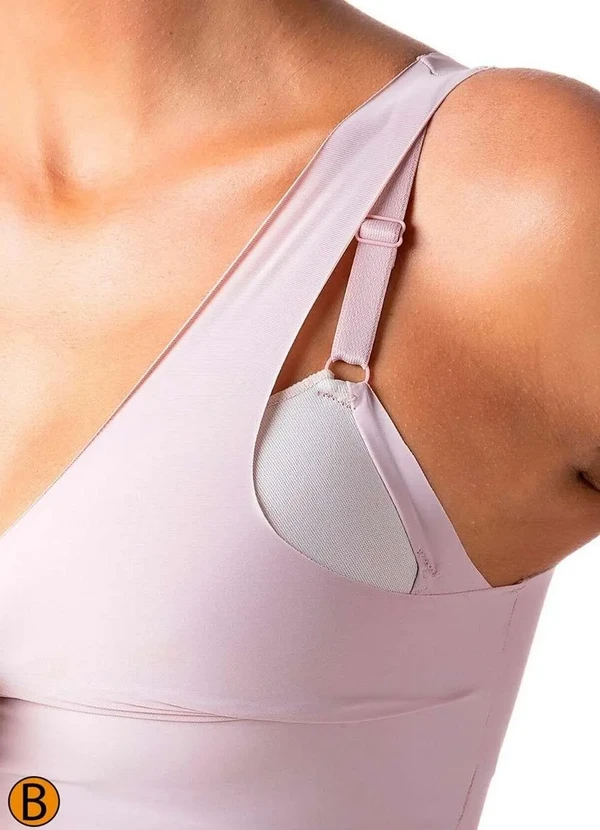 Liz - Top sem Aro com Bojo Liz 51356 Taça B 365-Blush 2