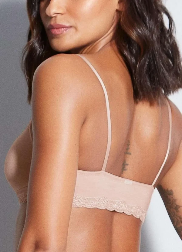 Hope - Top sem Aro com Bojo Removível  Hope L 2732 Blt-Bege-Ballet 3