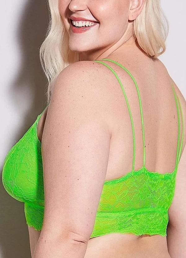 Hope - Top sem Aro com Bojo Removível Hope L22550 Cvft-Verde-Fluorita 2