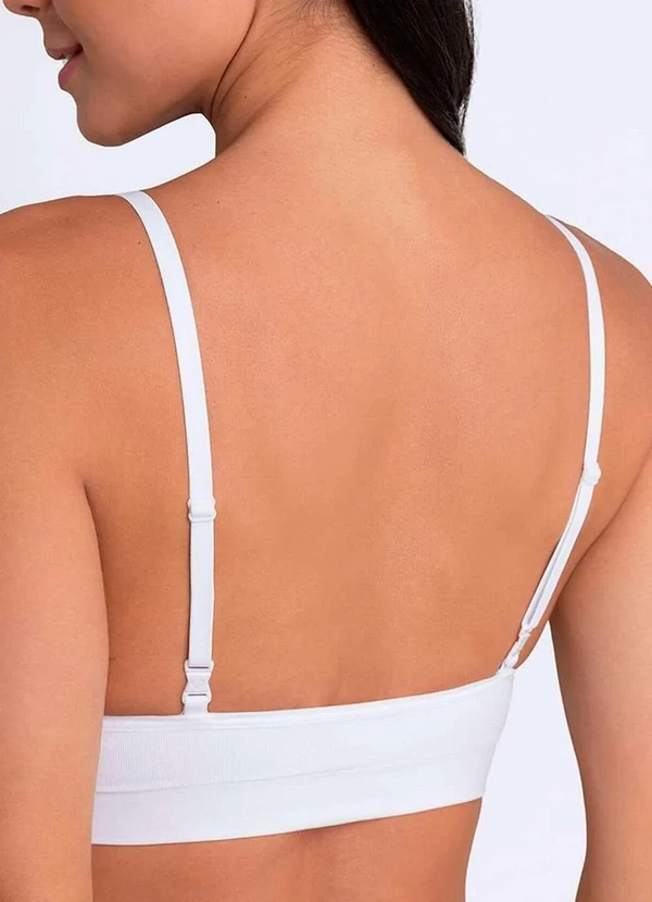 Lupo - Top sem Aro com Bojo Removível Loba 41901-001 1110-Branco 2