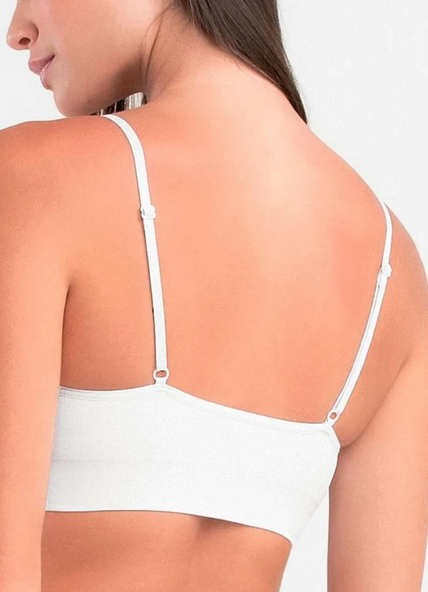 She - Top sem Aro com Bojo Removível She 752.02 Br00-Branco 2