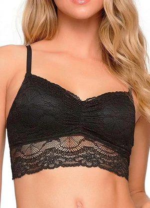 Top sem Aro com Bojo Removível Valisere 24197 - VALISERE