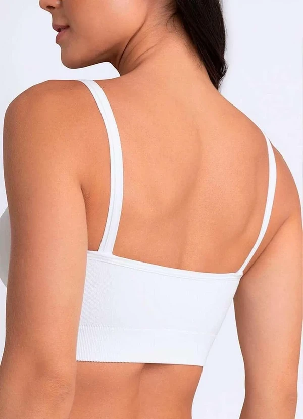 Lupo - Top sem Aro e sem Bojo Loba 41018-001 1110-Branco 2