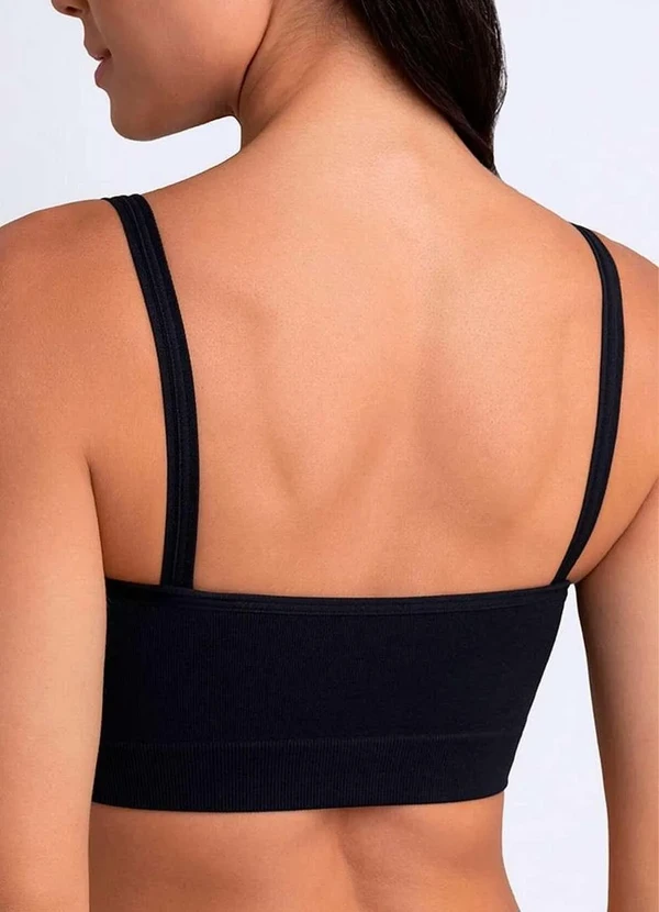 Lupo - Top sem Aro e sem Bojo Loba 41018-001 9990-Preto 2