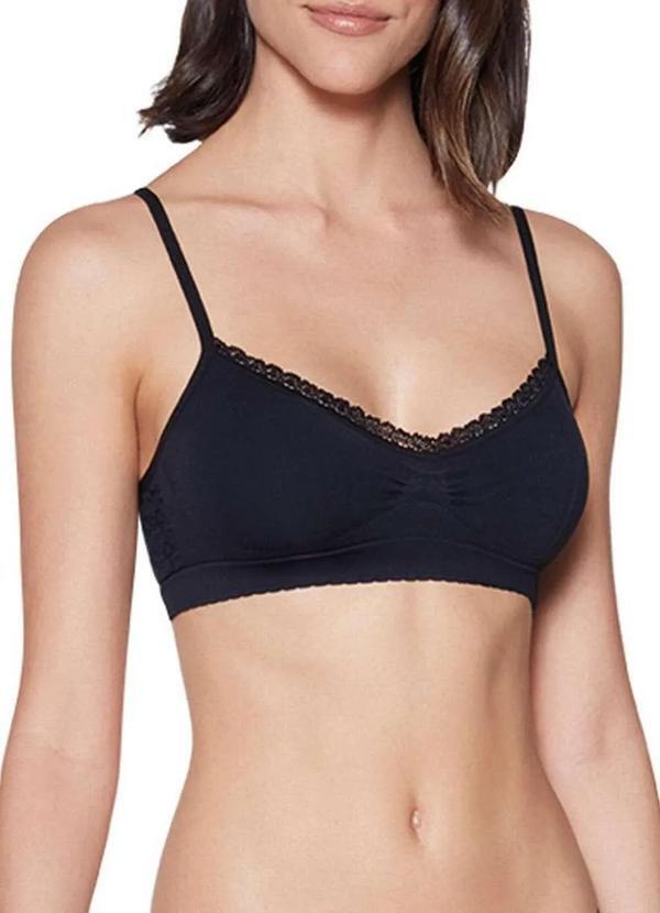Lupo - Top sem Aro e sem Bojo Loba 41260-003 9990-Preto