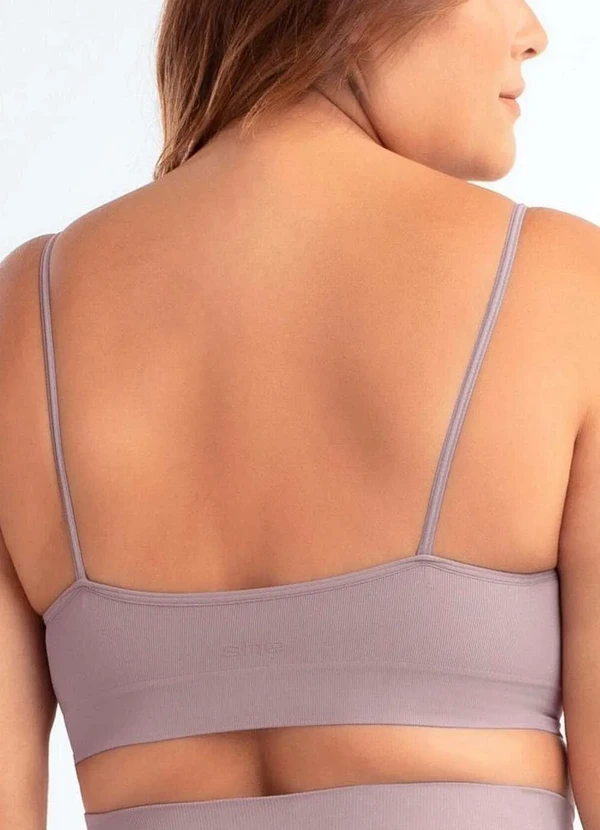 She - Top sem Aro e sem Bojo She 752.04 Ro03-Rosa-Queimado 2