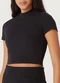 Hering - Blusa Feminina Cropped Hering 4fq7 Nmc-Off-White - variação: N10-Preto
