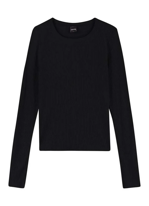 Malwee - Blusa Feminina Enfim 1000093590 00004-Preto