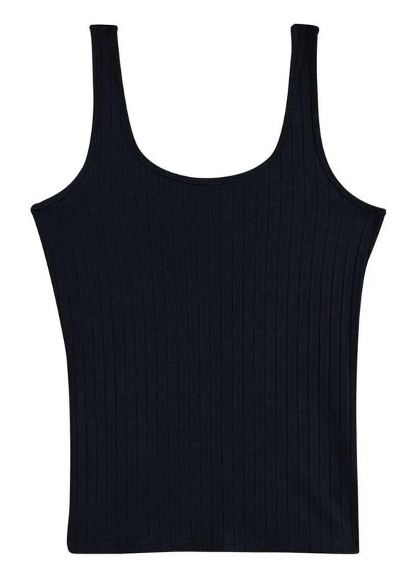 Malwee - Blusa Feminina Regata Malwee 1000089661 00004-Preto 3