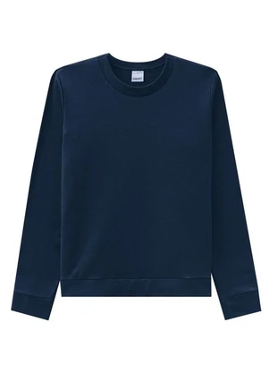 Malwee - Blusa Moletom Feminina Marinho - MALWEE