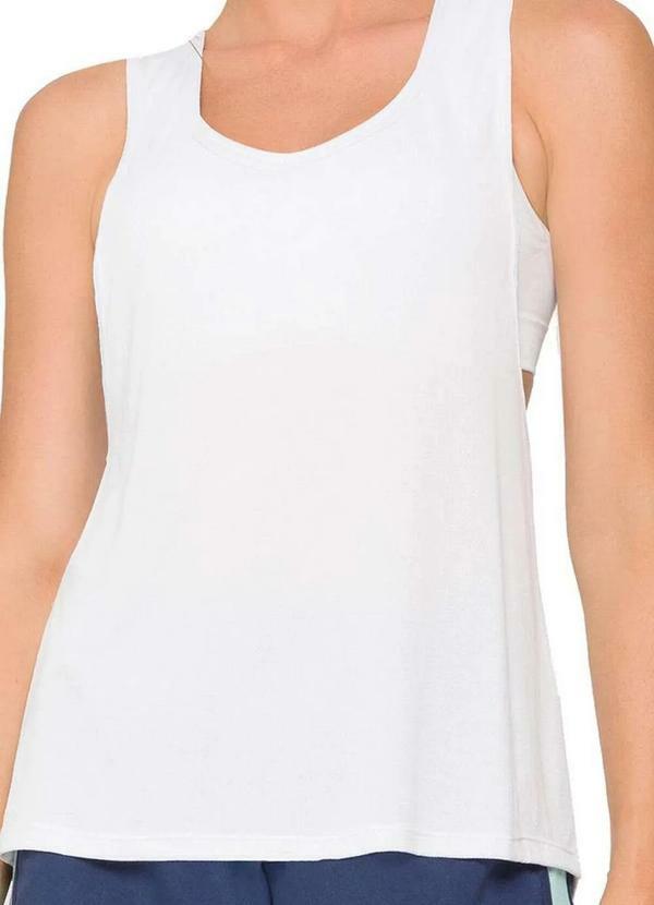 Selene - Camiseta Feminina Regata Selene 20855-001 500-Branco