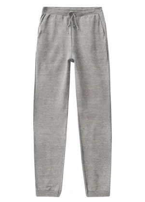 Malwee - Calça Feminina Moletom Cinza - MALWEE