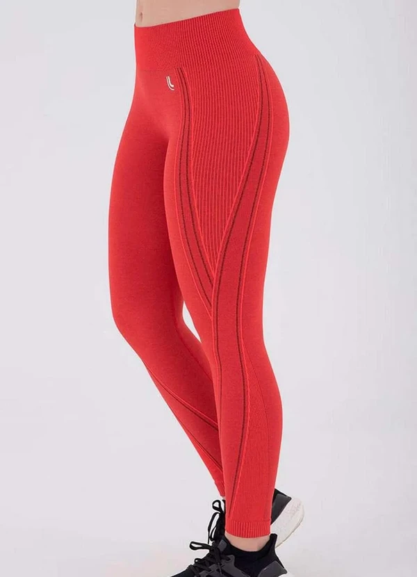 Legging Feminina Lupo 71053-001 0730-Pomodoro - Meias Sao Jorge