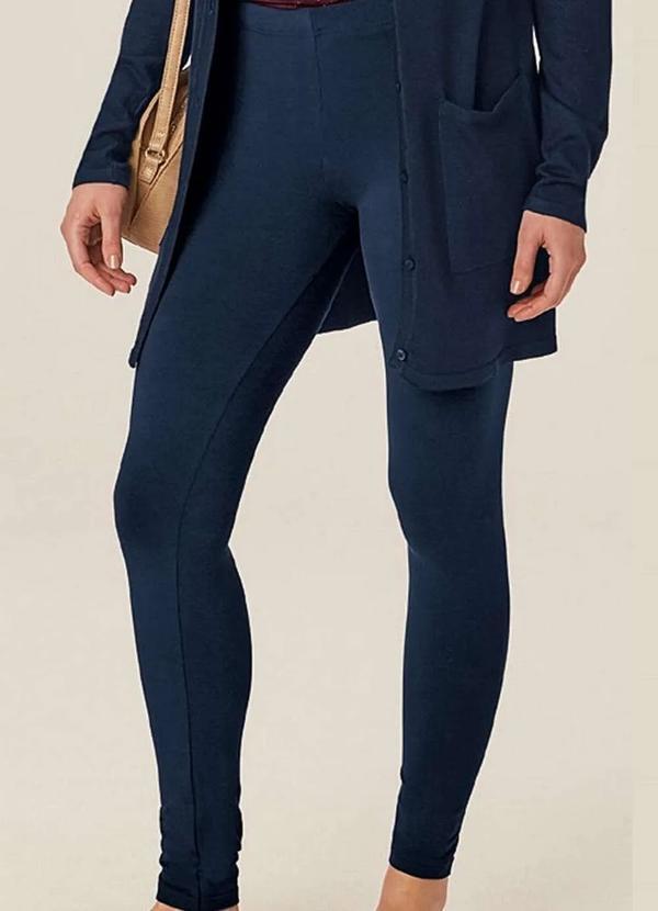 Malwee - Legging Feminina Marinho 02023-Azul-Marinho