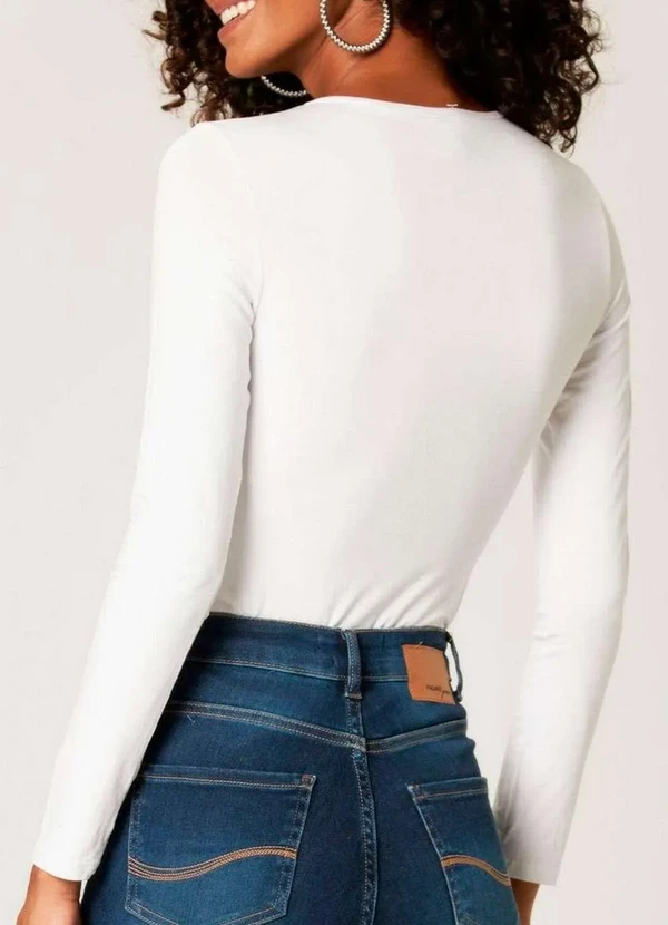 Malwee - Blusa Feminina Malwee 1000054823 00001-Branco 2