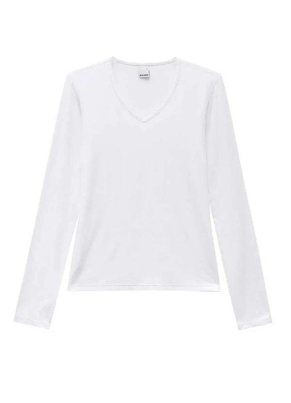 Malwee - Blusa Feminina Malwee 1000054823 00001-Branco 3