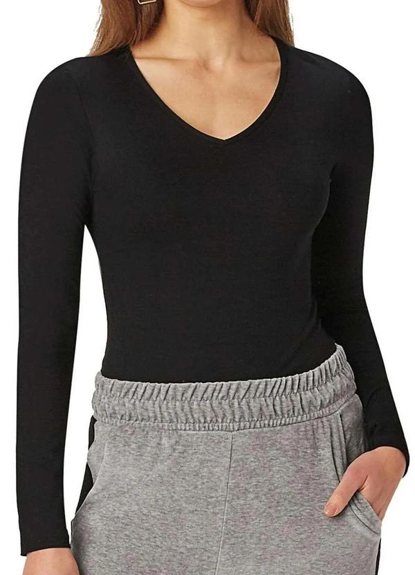 Malwee - Blusa Feminina Malwee 1000054823 00004-Preto