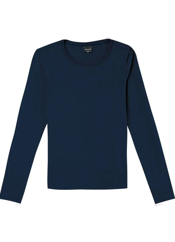 Malwee - Blusa Feminina Malwee 1000078695 02023-Azul-Marinho 3
