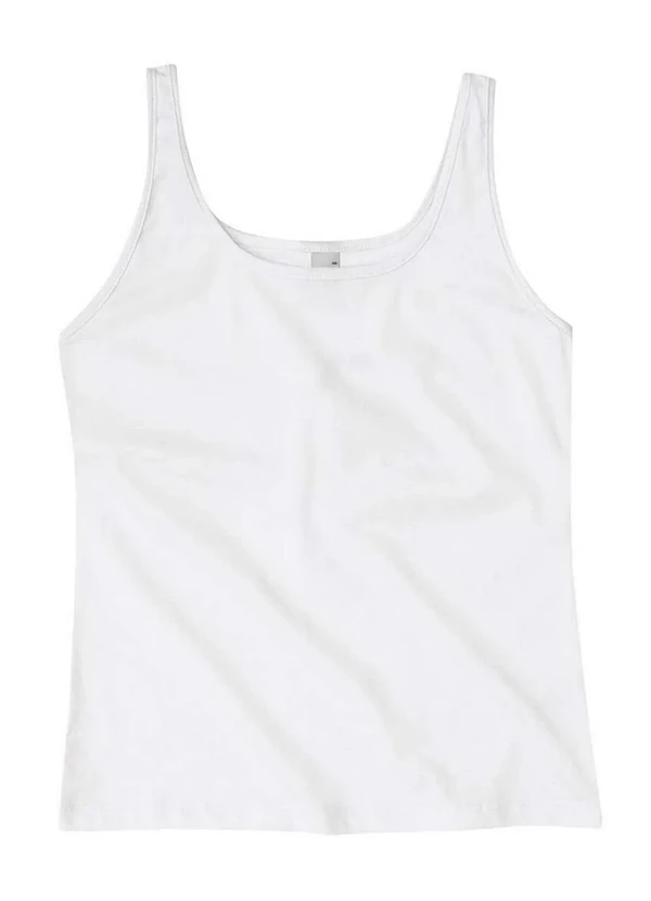 Malwee - Blusa Feminina Regata Malwee 1000004492 00001-Branca 3