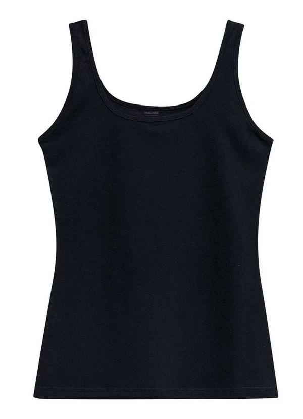 Malwee - Blusa Feminina Regata Malwee 1000004492 00004-Preta 3
