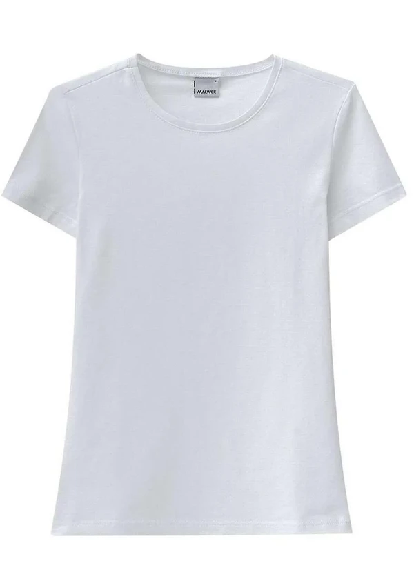 Malwee - Camiseta Feminina Branc0 00001-Branca 4