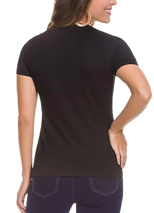 Malwee - Camiseta Feminina Malwee 1000004499 00004-Preta 2