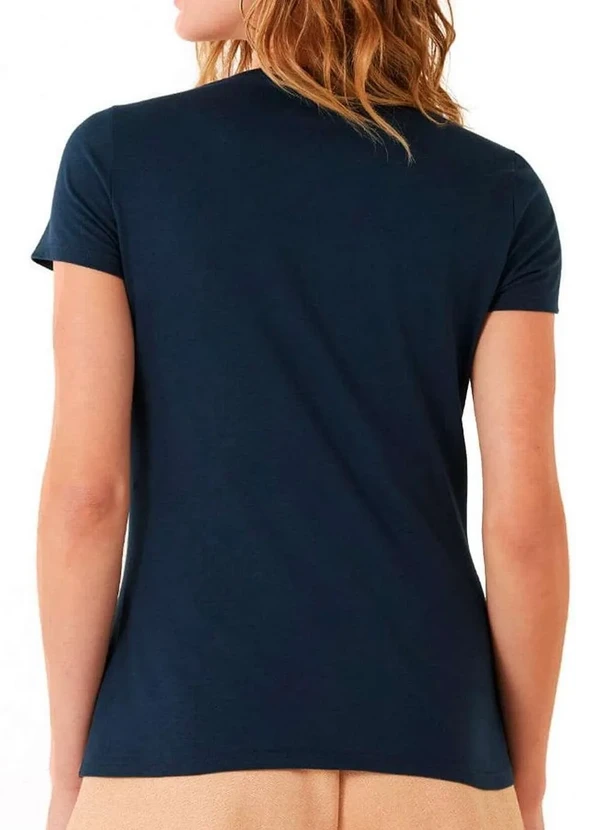 Malwee - Camiseta Feminina Malwee 1000004499 02023-Marinho 2