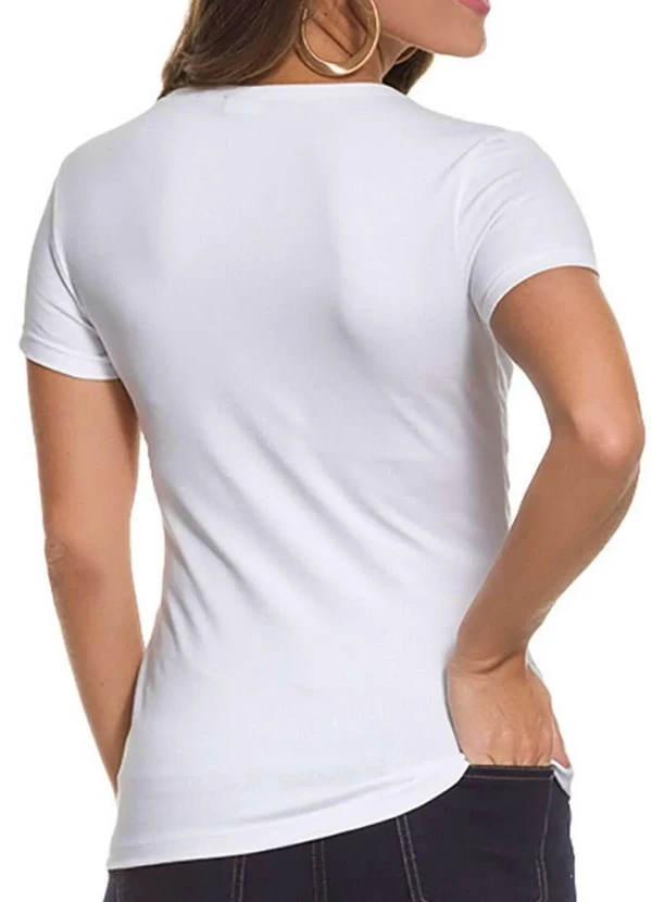 Malwee - Camiseta Feminina Malwee 1000004502 00001-Branca 2