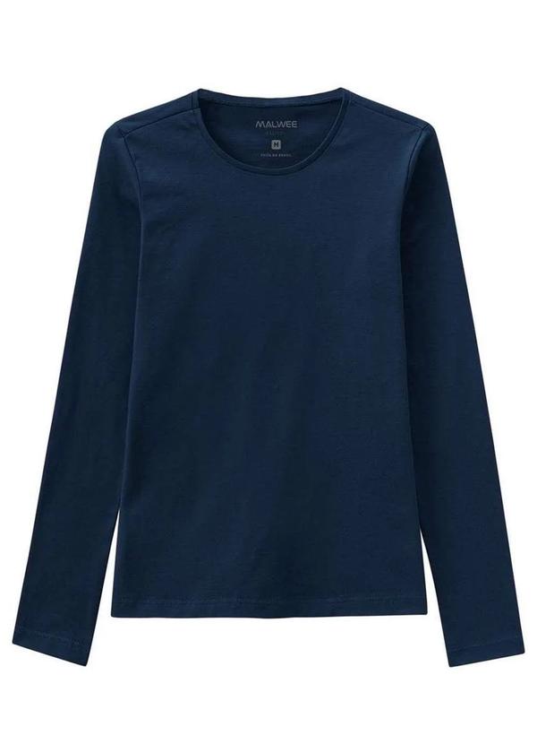 Malwee - Camiseta Feminina Marinho 02023-Azul-Marinho