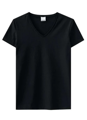 Malwee - Camiseta Feminina Preta - MALWEE