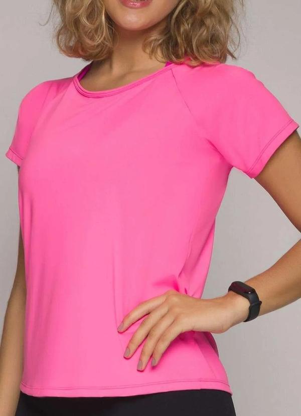 Selene - Camiseta Feminina Selene 20862-001 812-Rosa-Neon