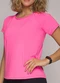 Selene - Camiseta Feminina Selene 20862-001 748-Verde - variação: 812-Rosa-Neon