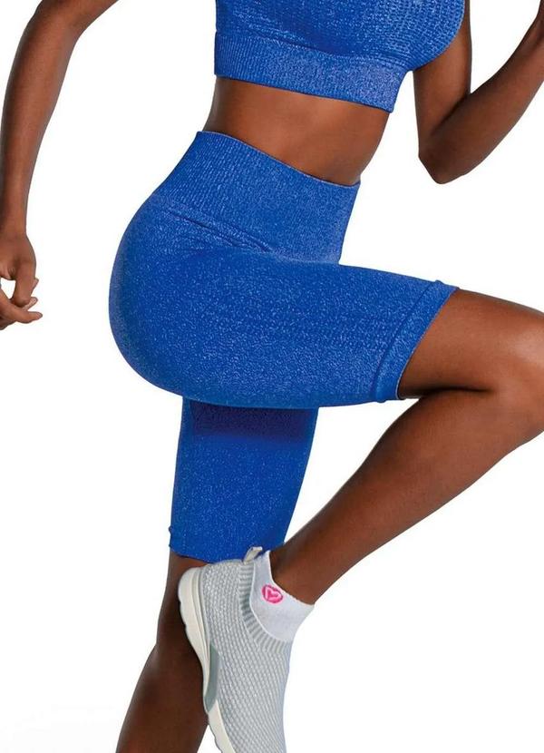 Demillus - Bermuda Feminina Demillus 94450 39-Azul-Klein-