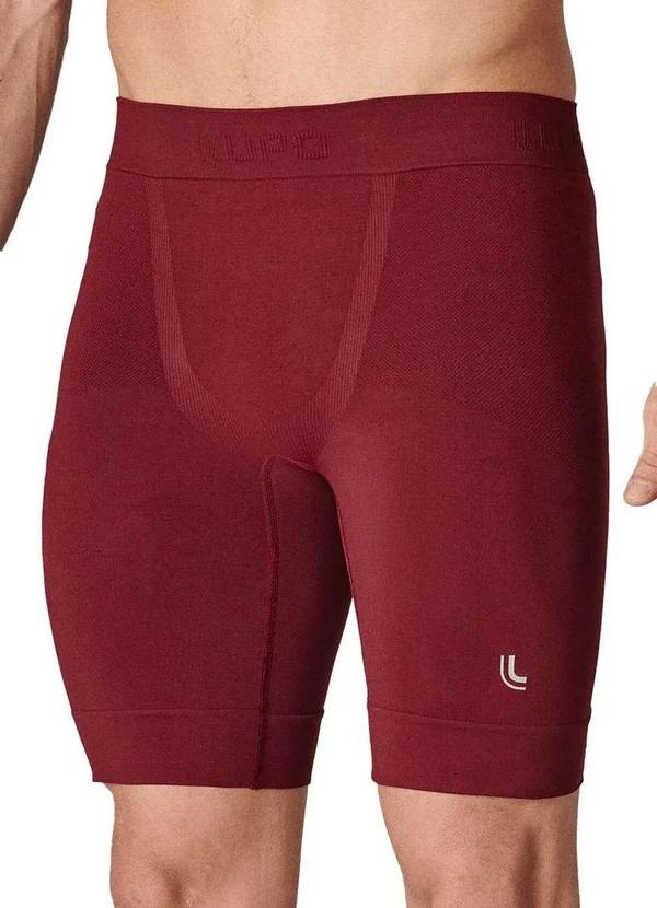 Lupo - Bermuda Masculina Térmica Antiviral Lupo 70050-002 5940-Vinho