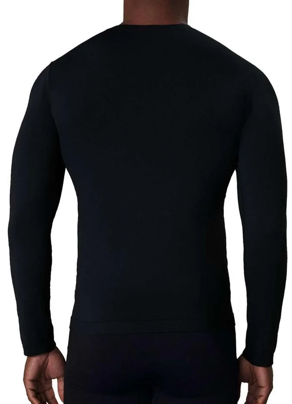 Lupo - Camiseta Masculina Térmica Uv Lupo 70632-001 9990-Preto 2
