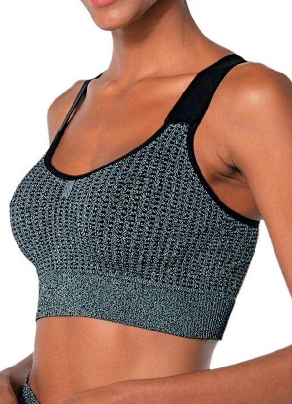 Demillus - Top Feminino Demillus 61226 85-Grafite
