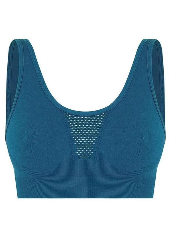 Lupo - Top Feminino Attack Lupo 71401-001 2721-Azul