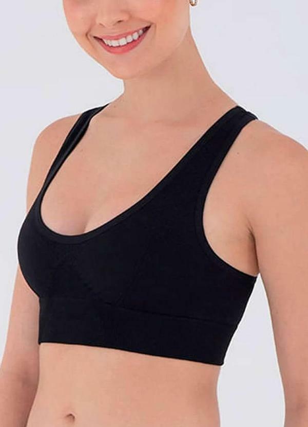 Lupo - Top Feminino Nadador Lupo 71403-002 9990-Preto