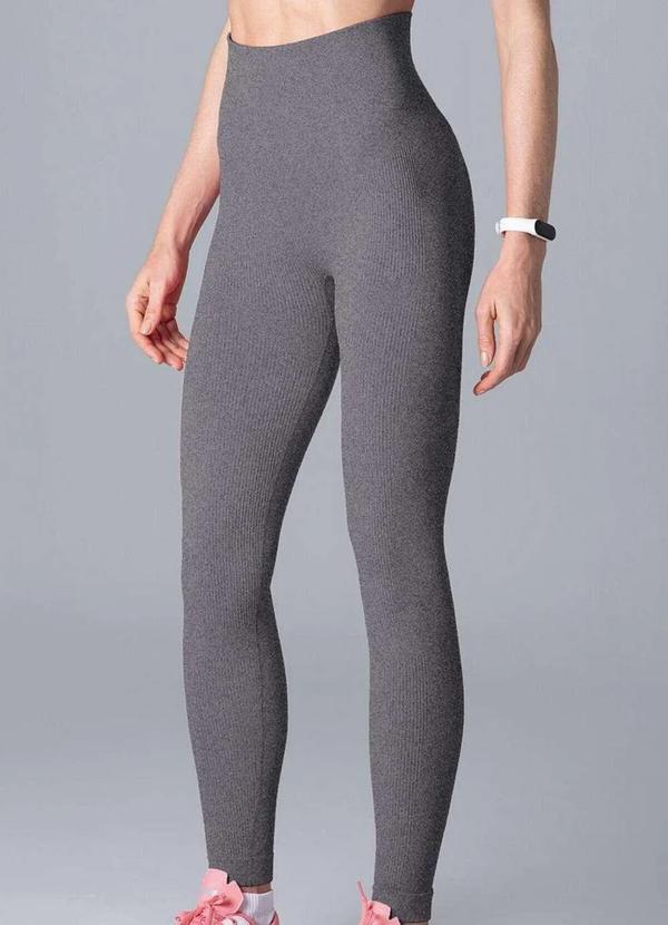 Lupo - Legging Feminina Lupo 71757-001 8000-Cinza-Mescla