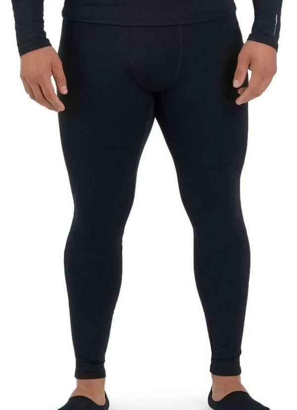 Upman - Legging Masculina Térmica Upman 665rf Plus Size 302008-Preto