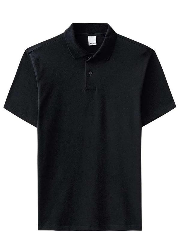Malwee - Camiseta Polo Masculina Malwee 4425 00004-Preta
