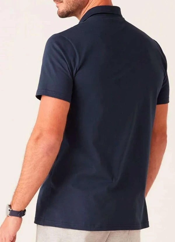 Malwee - Camiseta Polo Masculina Malwee 4429 02023-Azul-Marinho 2