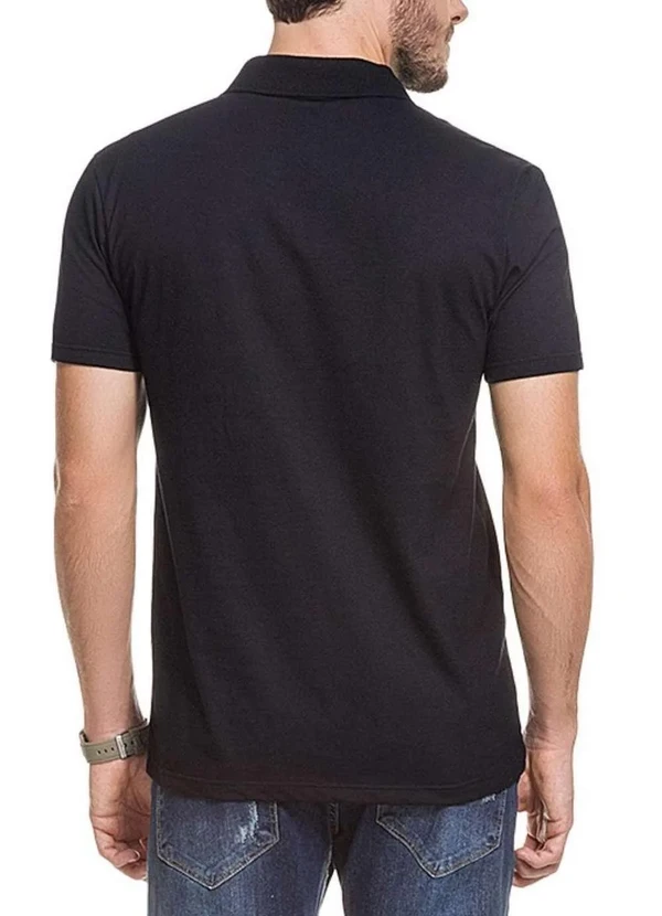 Malwee - Camiseta Polo Masculina Preto 00004-Preto 3