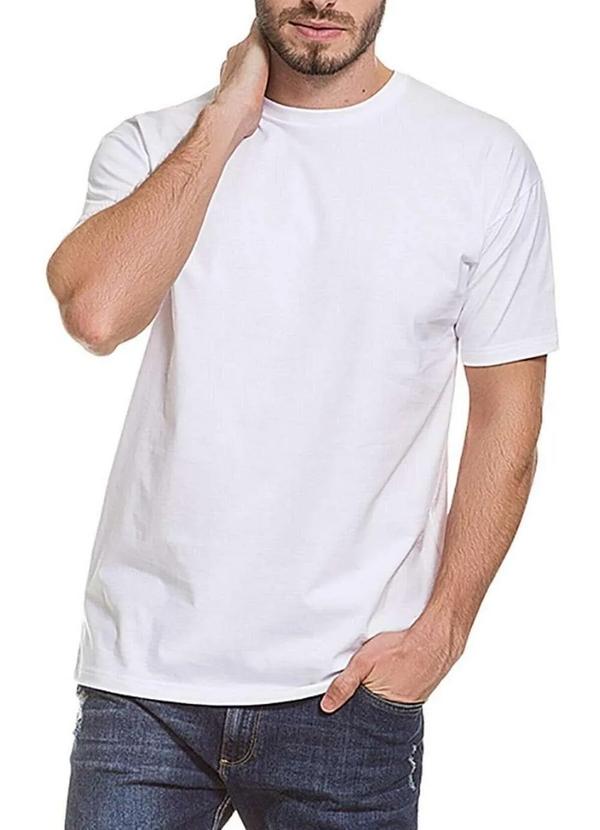 Malwee - Camiseta Masculina Branco 00001-Branco