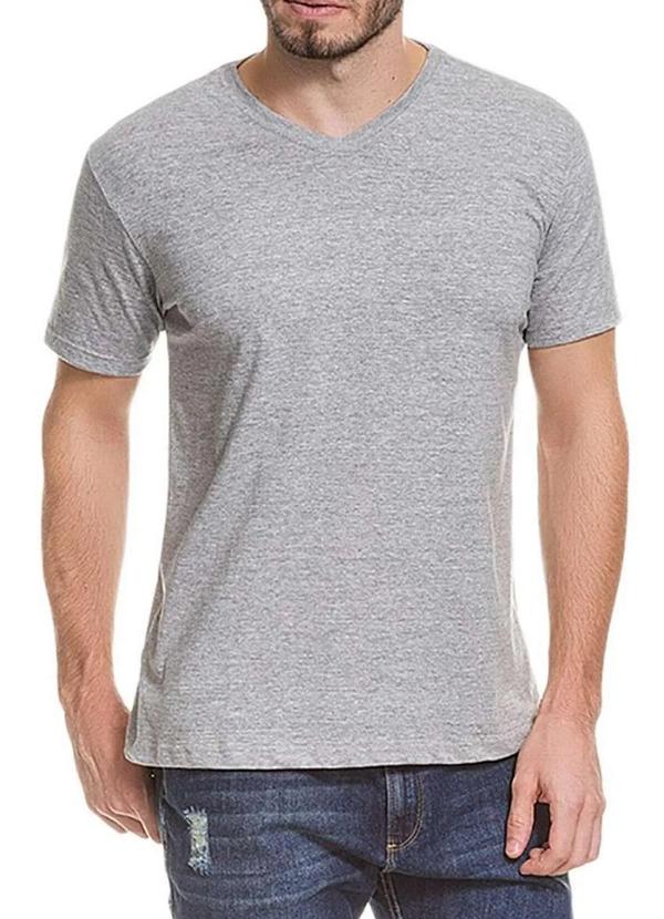 Malwee - Camiseta Masculina Cinza 50000-Cinza