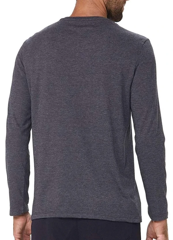 Hering - Camiseta Masculina Hering 026x Md3-Cinza-Chumbo- 2
